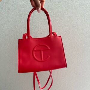 Red Telfar Mini Bag